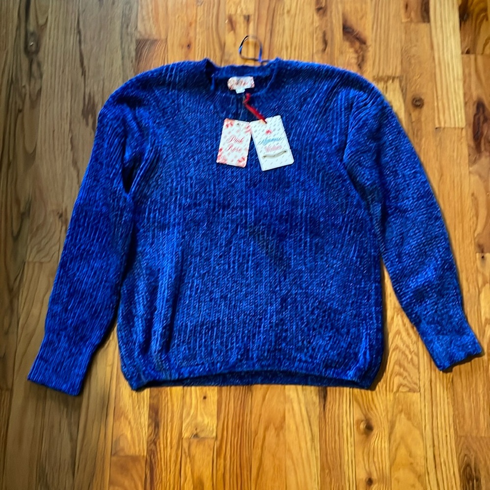 Blue comfy sweater